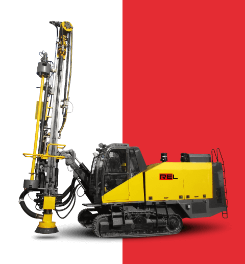 Down the Hole-Jack-less blasthole drill Machine